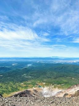 旭岳山頂03 旭岳山頂03 旭岳,山頂,大雪山の写真素材
