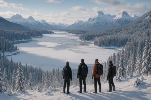 冬の絶景を巡る旅 冬の絶景を巡る旅の写真