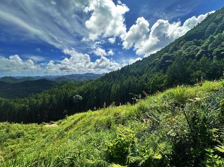 Photo, that chi sipo-cho, oyunori mountain, kumano kodo entrance, 