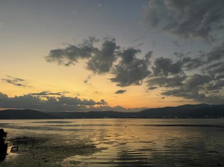 夕暮れ 夕暮れの写真