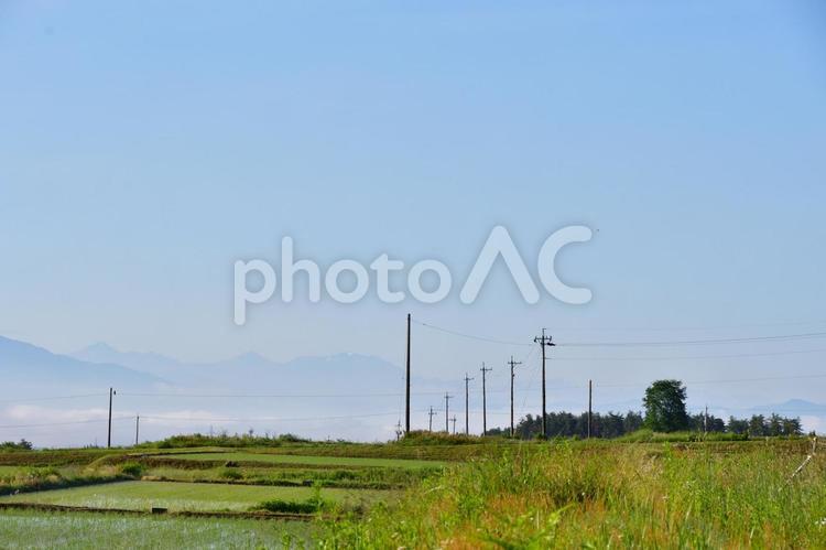 田園風景 空,自然,景色の写真素材