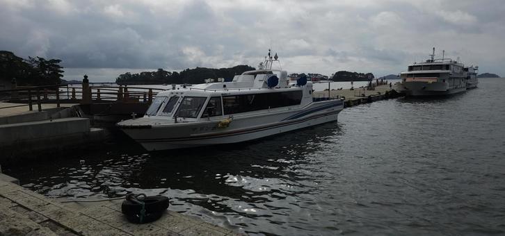 松島 遊覧船 松島 遊覧船 松島,東北,海の写真素材