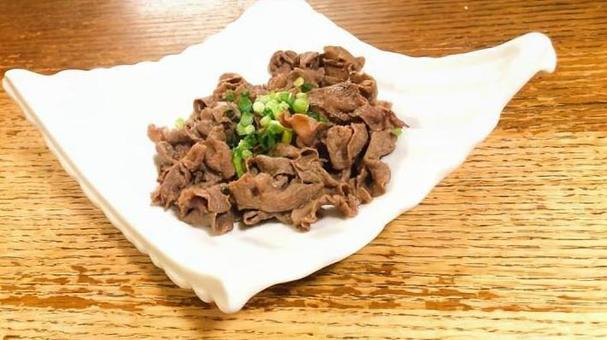 牛タン塩焼き 牛タン塩焼き,牛タン,塩焼きの写真素材