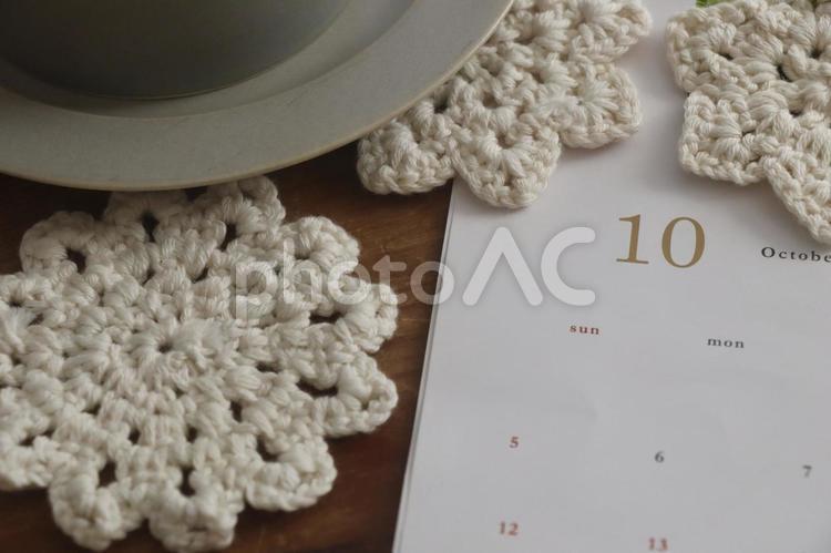 カレンダー　10月イメージ 10月,カレンダー,10月イメージの写真素材