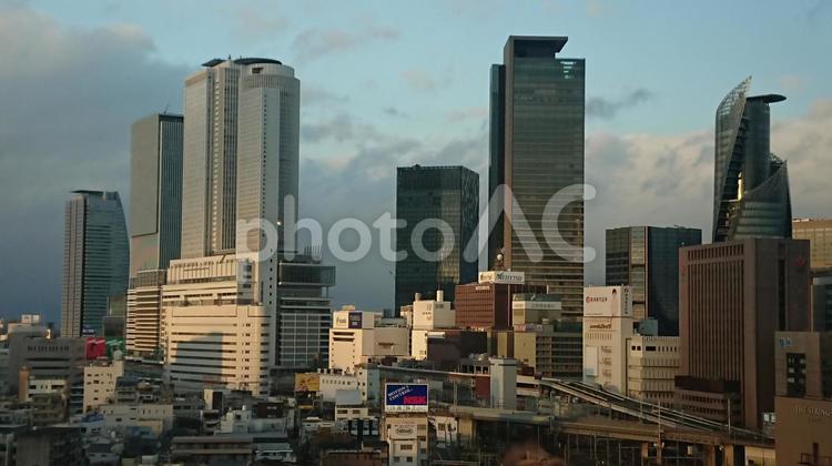 高層ビル 建築,都市,中心業務地区の写真素材