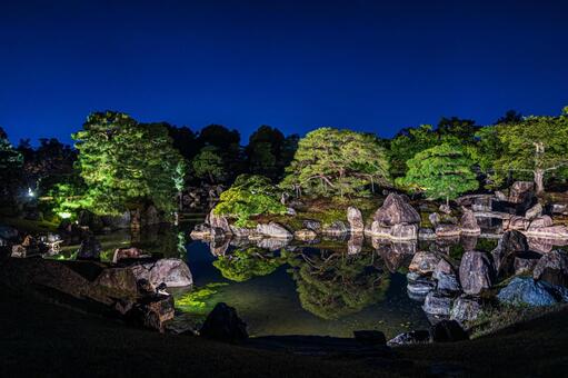 景色風景 紅葉風景,京都,二条城の写真素材