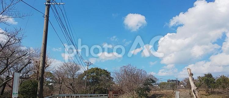 抽象的風景 抽象的,風景,空の写真素材