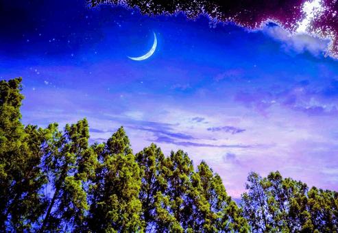 秋の夕暮れ 秋の夕暮れの写真