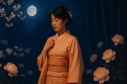 月夜に咲く想い 月夜に咲く想いの写真