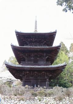 Photo, mitsuji, sonojoji, triple tower, 