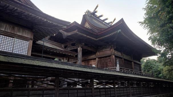 岡山県-中山神社-本殿 岡山県-中山神社-本殿 中山神社,神社,美作国の写真素材