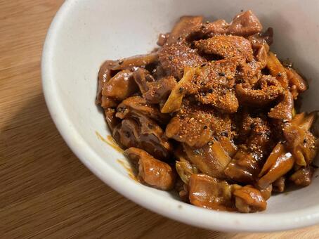 もつ煮込み モツ煮,もつ,もつ煮の写真素材