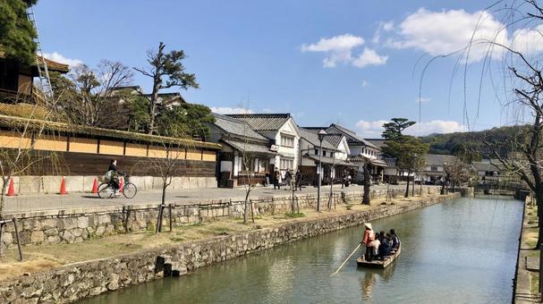 倉敷美観地区 倉敷美観地区 倉敷美観地区,歴史,静かの写真素材