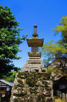 長野県-前山寺-宝篋印塔 長野県-前山寺-宝篋印塔の写真