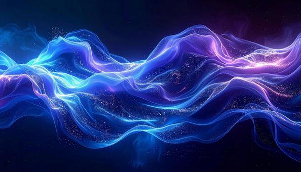 宇宙を漂う光のヴェールの写真