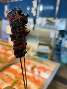 Grilled loach skewers, JPG