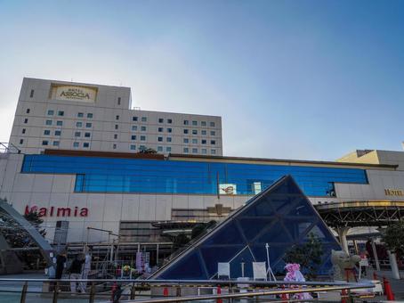 【愛知県】豊橋市・豊橋駅東口 豊橋駅東口,豊橋市,豊橋駅の写真素材