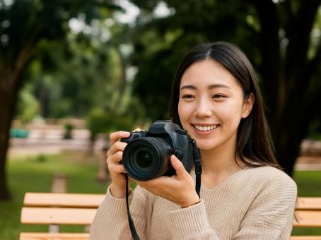 カメラ女子 カメラ女子の写真