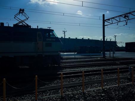 Photo, railway, landscape, railway scenery, 
