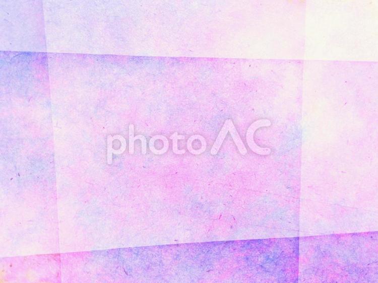 和紙　四角に重ねた淡い紫色 和紙,背景,壁紙の写真素材