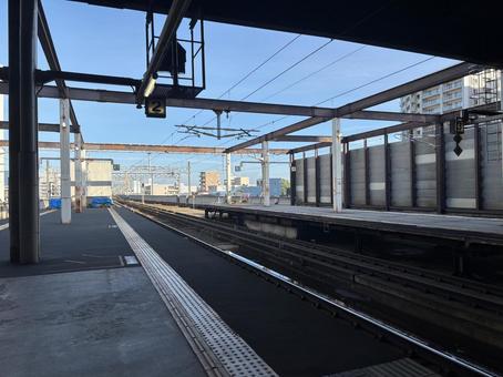 駅のホーム 駅のホームの写真