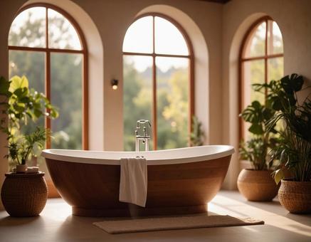 美しいバスルームの写真