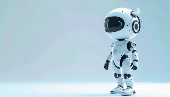 ロボット、コピースペース ロボット、コピースペースの写真
