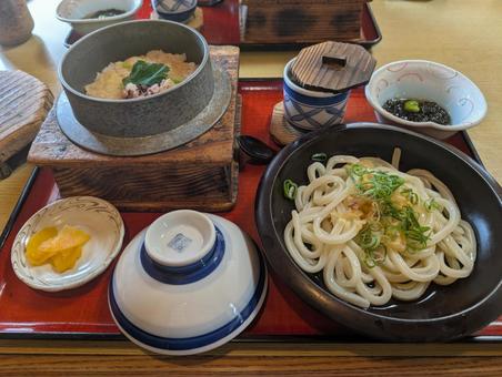 たこ釜飯セット たこ釜飯セットの写真