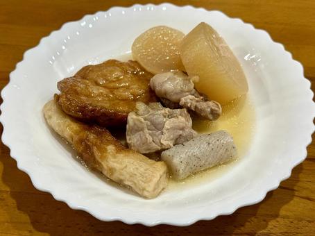 手作りのおでん 卵なし 手作りのおでん 卵なしの写真