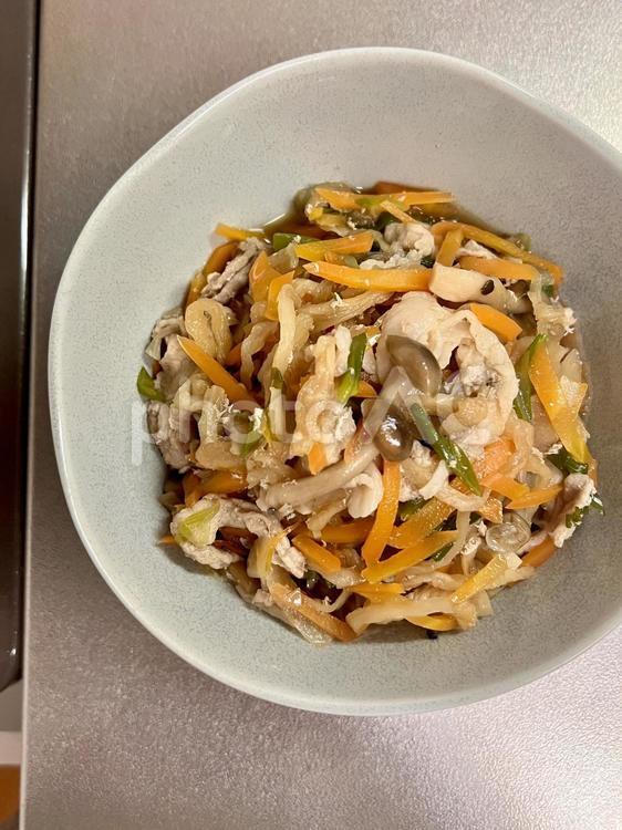 重ね煮切り干し大根の煮物 食事,副菜,煮物の写真素材