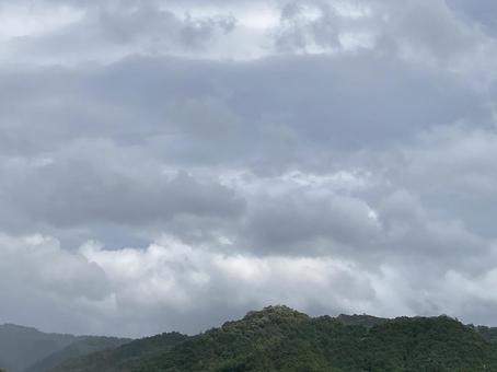 曇り空 曇り空の写真