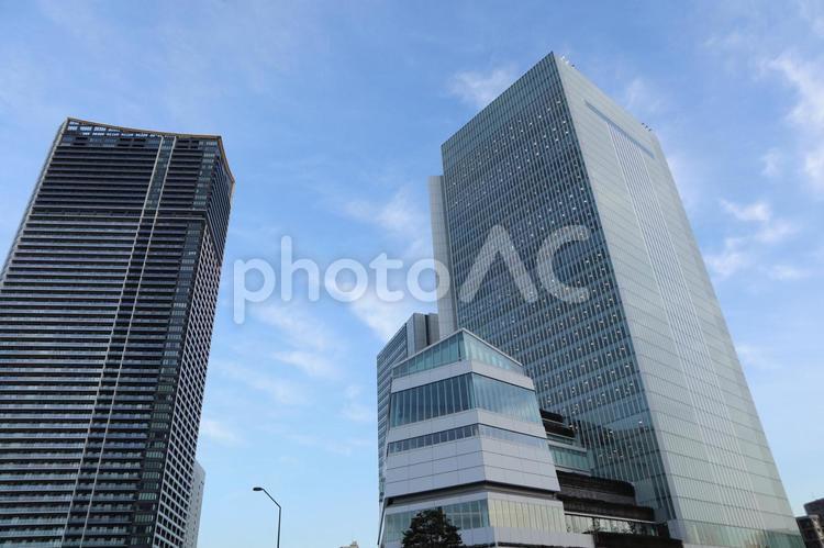 桜木町　街並み 横浜,桜木町,みなとみらいの写真素材