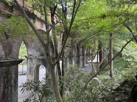 水路閣④ 水路閣,南禅寺,京都の写真素材