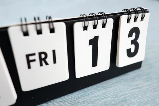 13日の金曜日 13日の金曜日 13日,金曜日,13日の金曜日の写真素材