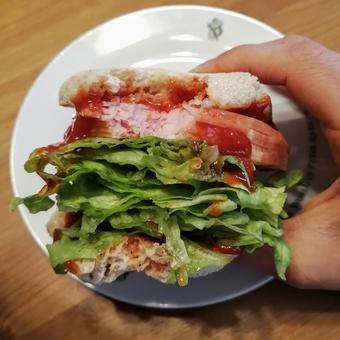 ハンバーガー ハンバーガーの写真