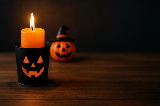 ハロウィンキャンドル ハロウィンキャンドルの写真