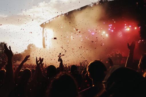 フェスのイメージ写真の写真