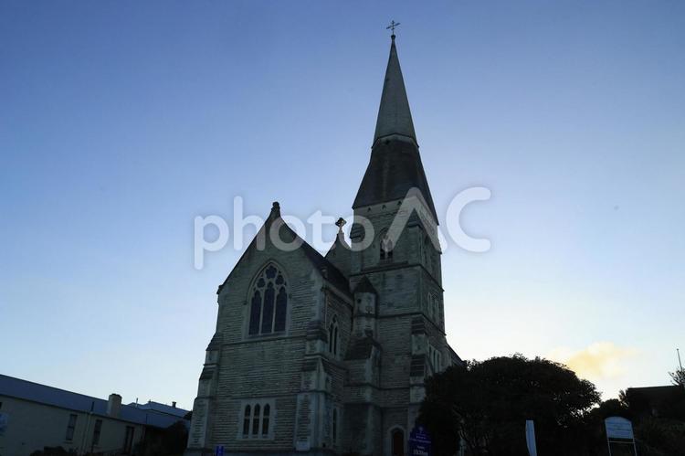 オマルーの街並み オマルー,南島,ニュージーランドの写真素材