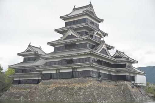 長野県　松本城の写真