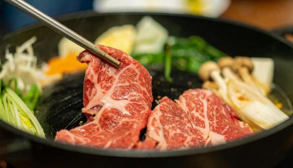 すき焼き コース すき焼き コースの写真