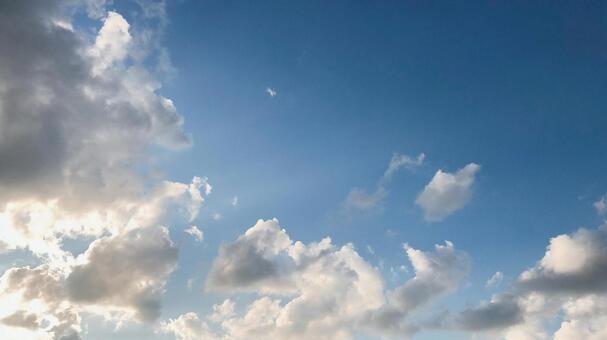 空の雲 空の雲の写真