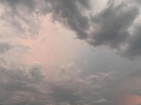 幻想的な空模様 幻想的な空模様 雲,空,風景の写真素材