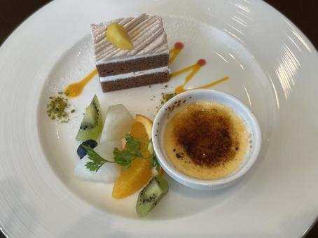 洋食 洋食 デザート,スイーツ,洋食の写真素材