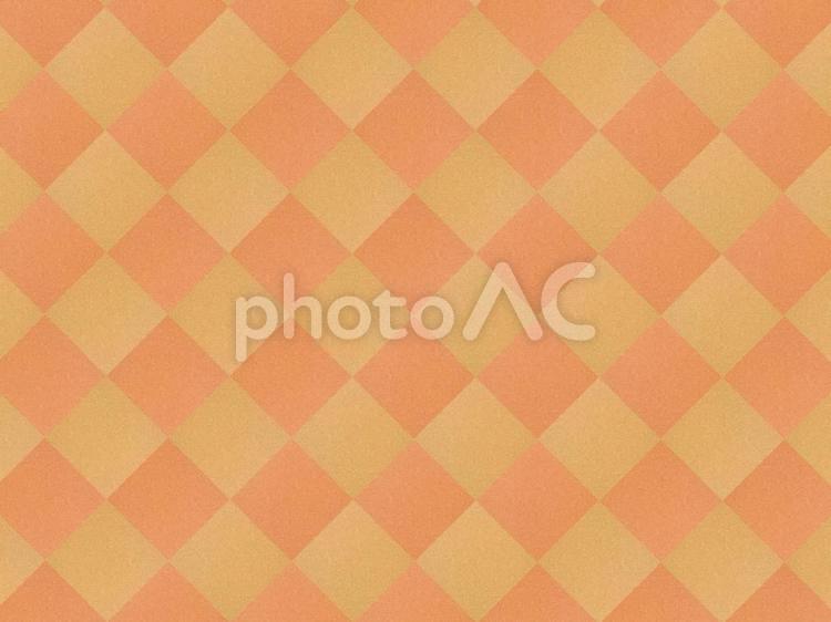 住宅の和紙風の壁クロス　格子状のオレンジ 和紙,クロス,格子の写真素材