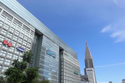 新宿 街並み 新宿 街並み 新宿,街並み,ビジネス街の写真素材