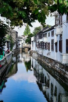 蘇州・平江路歴史地区 蘇州・平江路歴史地区 蘇州,平江路,平江河の写真素材