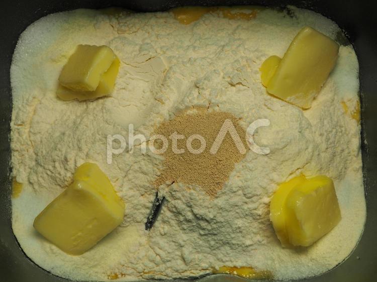 家庭料理・パン作り パン作り,パン,食パンの写真素材