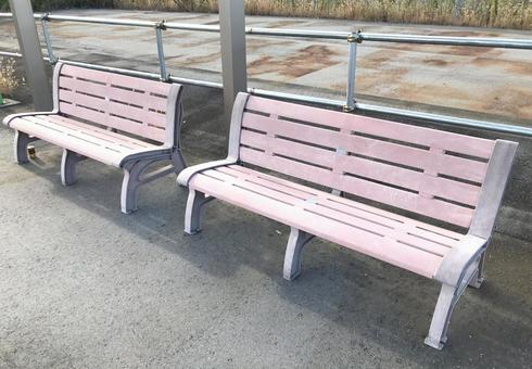 長椅子 ベンチ,長椅子,椅子の写真素材