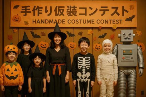 手作り仮装コンテスト 手作り仮装コンテストの写真