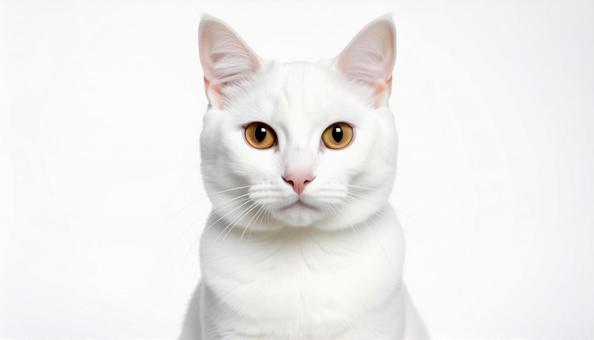 白猫 白猫の写真